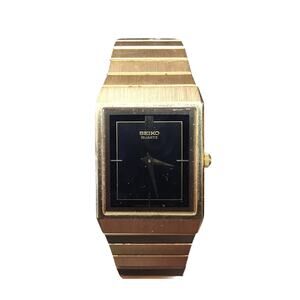 Seiko Men’s Vintage Quartz Watch 6530-5189 Gold Toned